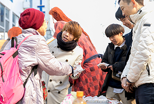 ビジネス学科　大塚ゼミ　笠寺観音商店街「モチモチ・フェスタ2019」