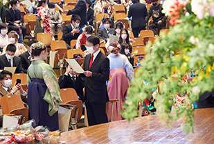 令和2年度学位授与式