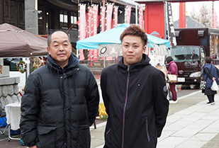 ビジネス学部 大塚ゼミ 笠寺観音「かんのんひろば」ブース出展