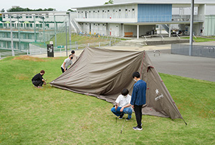 創造表現学部 メディアプロデュース専攻 藤田ゼミ「演習Ⅰa」アウトドアミーティング