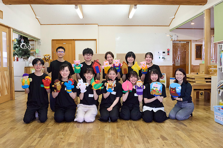 心理学部 坂田ゼミ 人形劇