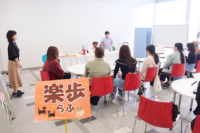 ちょこっとボランティア講座　特定非営利活動法人 楽歩