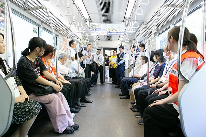 CCC学生団体「tASUkeai」合同痴漢対応訓練