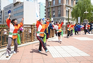 堀川フラワーフェスティバル2015「愛知淑徳大学DAY」