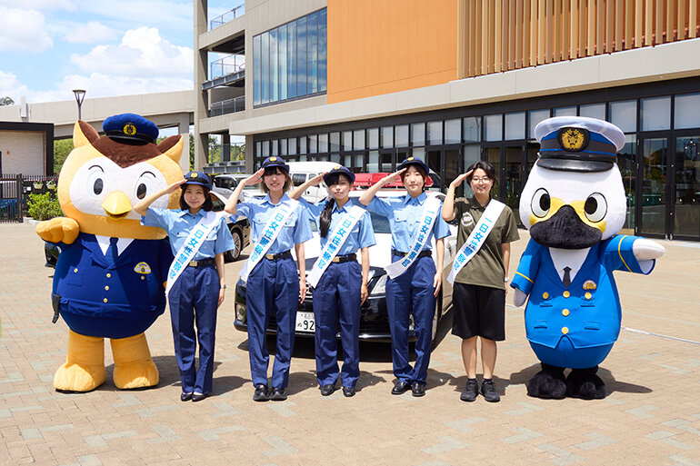 CCC学生団体tASUkeai「一日警察官委嘱式＆防犯ワークショップ」