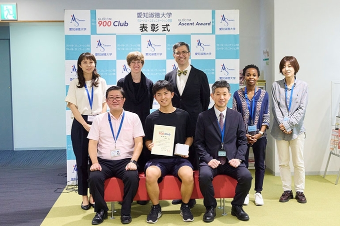 グローバル・コミュニケーション学部  英語運用能力等に関する学生表彰式