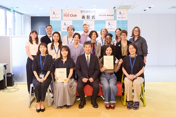 グローバル・コミュニケーション学部 英語運用能力等に関する2025年度後期学生表彰式