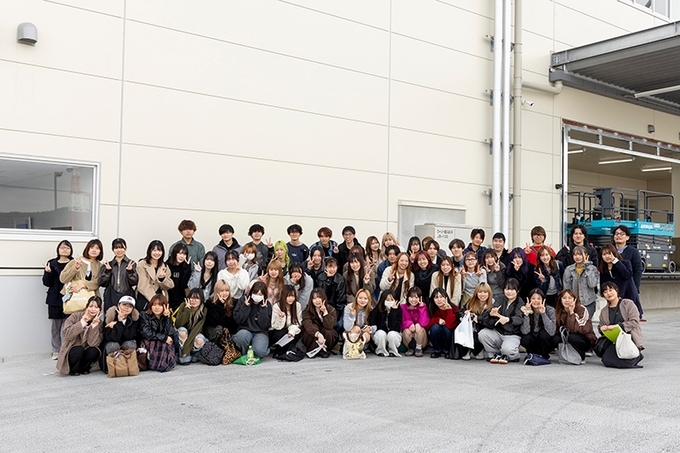 食創造科学科　ブラックサンダーワクザクファクトリー（有楽製菓株式会社）見学