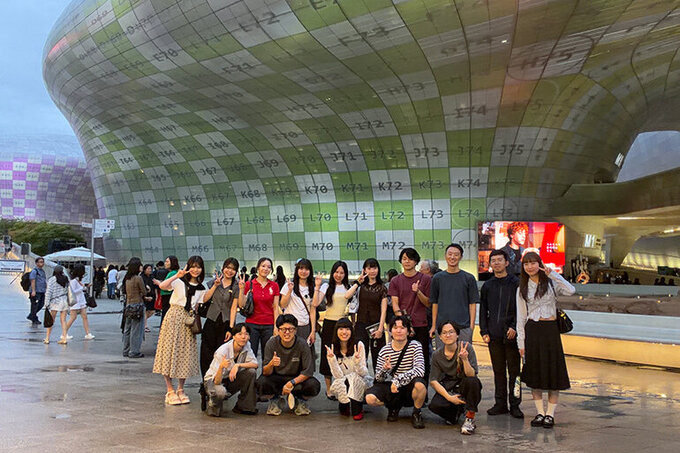 建築学部　諸江ゼミ韓国旅行