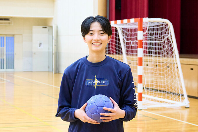 学生インタビュー ハンドボール部と勉学の両立