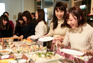 交流文化学部・林ゼミ企画イベント 農家のプレゼンテーションレストラン 「The farm house in hoshigaoka」