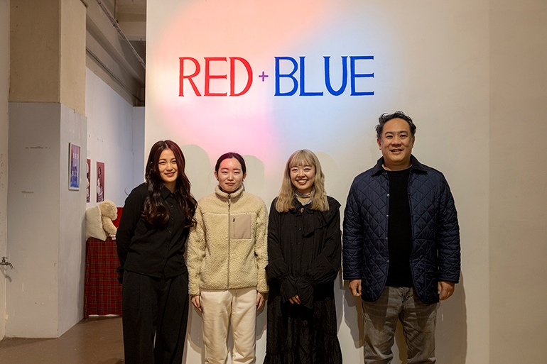 メディアプロデュース専攻 村上ゼミ 卒業プロジェクト展2023「RED＋BLUE」