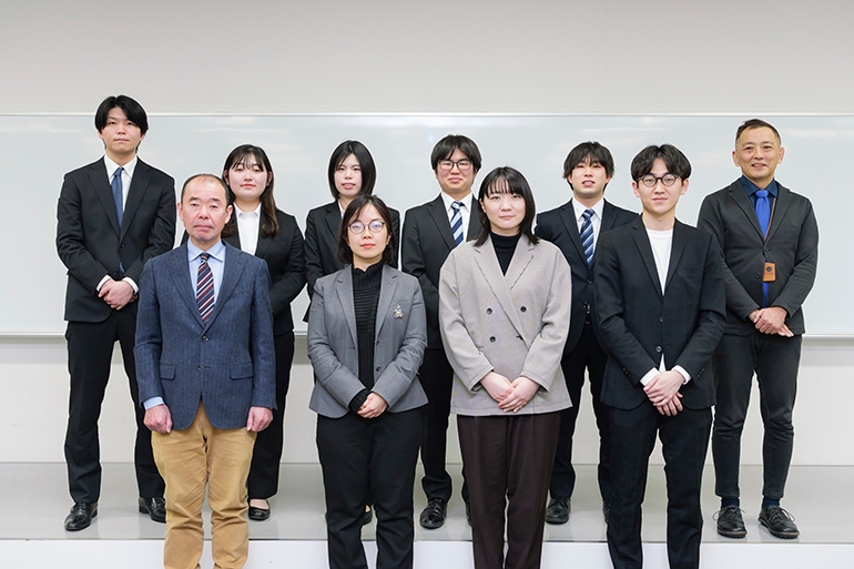 ビジネス学部 大塚ゼミ×本多タオル株式会社様 産学連携最終報告会