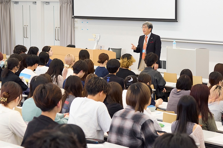 ビジネス学部 専門教育科目「私のシゴト学」第6回～第8回