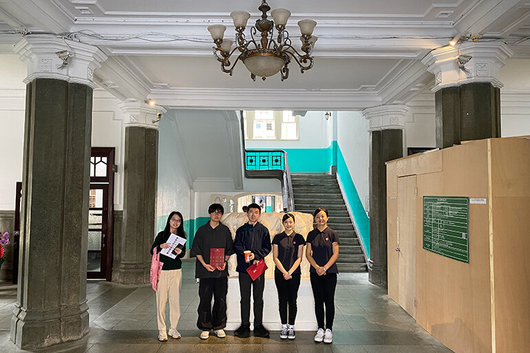 台湾の大学キャンパス建築の研究旅行