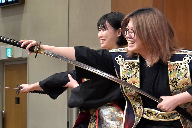交流文化学会 居合道体験イベント