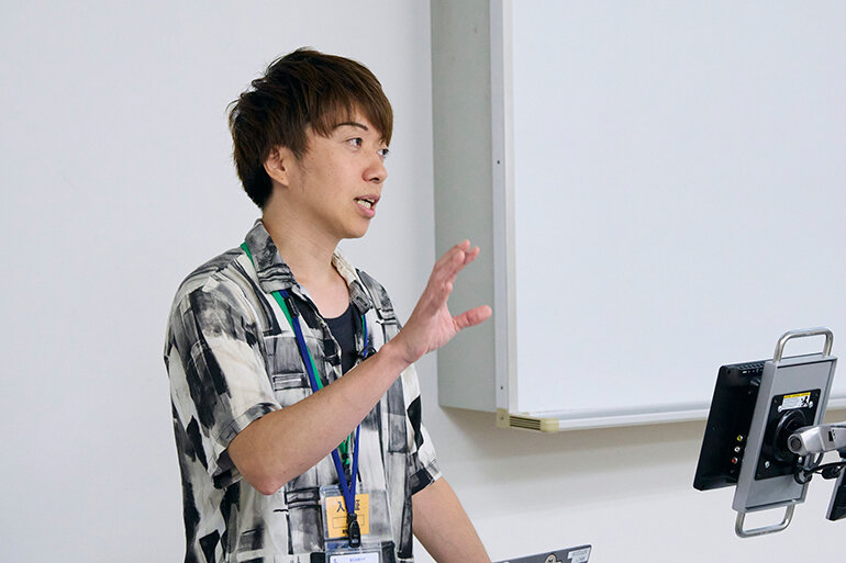 創造表現学部 特別講義「ゲーム業界に学ぶ、クリエイティブ職のリアル―開発現場から語る、求められる人材とキャリアの作り方」