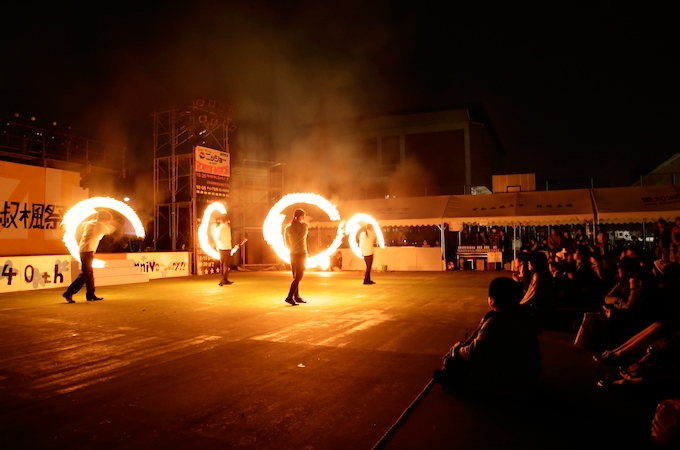 淑楓祭　後夜祭で感動のフィナーレ