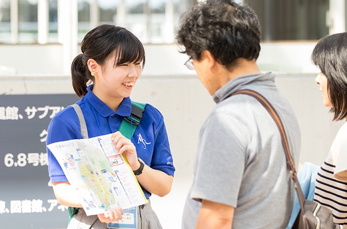 第3回オープンキャンパス　学生スタッフ