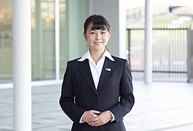 イギリスの国際イベントに参加。大学で培った語学力と異文化理解力を発揮し、日本文化を世界各国の人々に伝えました。