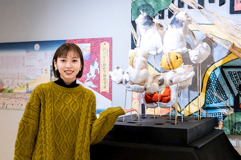 浮世絵の立体化という斬新な発想と丁寧な作業で第8回公募展「みんなの美術展」みなーと特別賞を受賞。