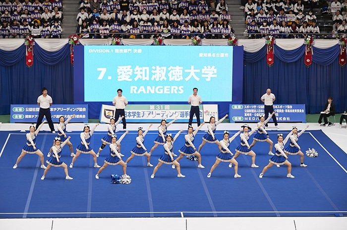 チアリーディング部 全日本学生選手権大会にて決勝進出